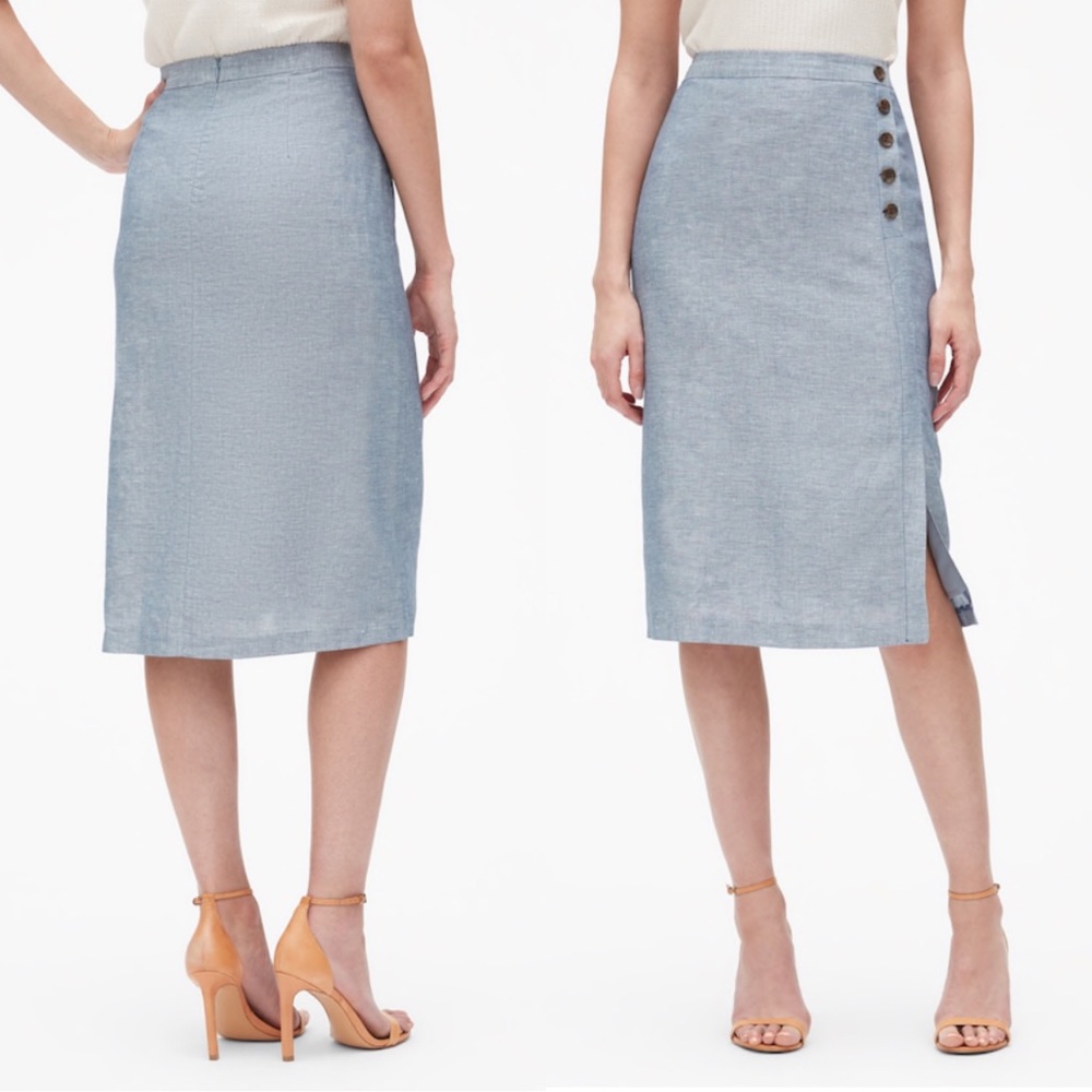Banana Republic Linen Skirt